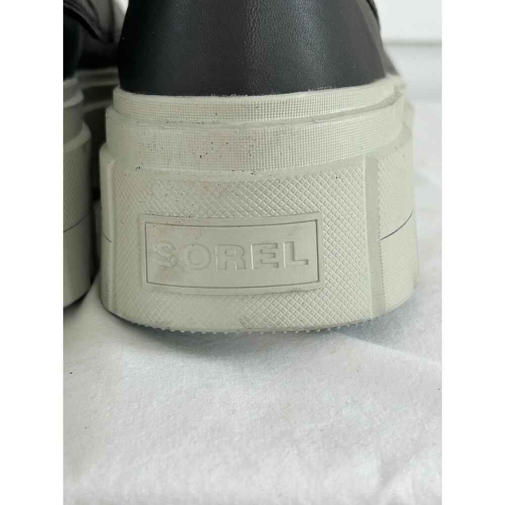 Sorel Caribou X Waterproof Platform Chelsea‎ Black Women's Boot Sz 10.5 - Picture 8 of 13